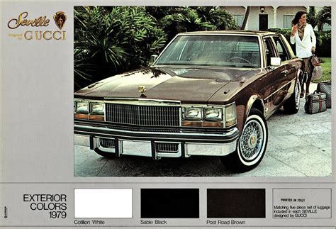 1979 gucci cadillac|1979 seville gucci.